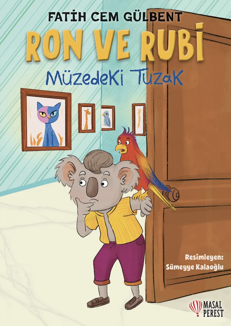 Ron ve Rubi Müzedeki Tuzak — cover