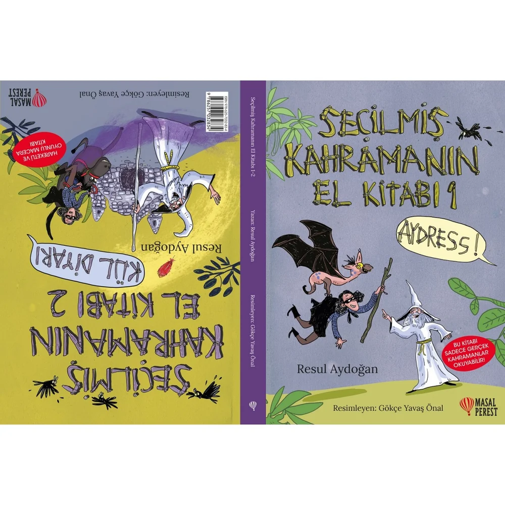 Seçilmiş Kahramanın El Kitabı 1 -2 -3-4 — cover