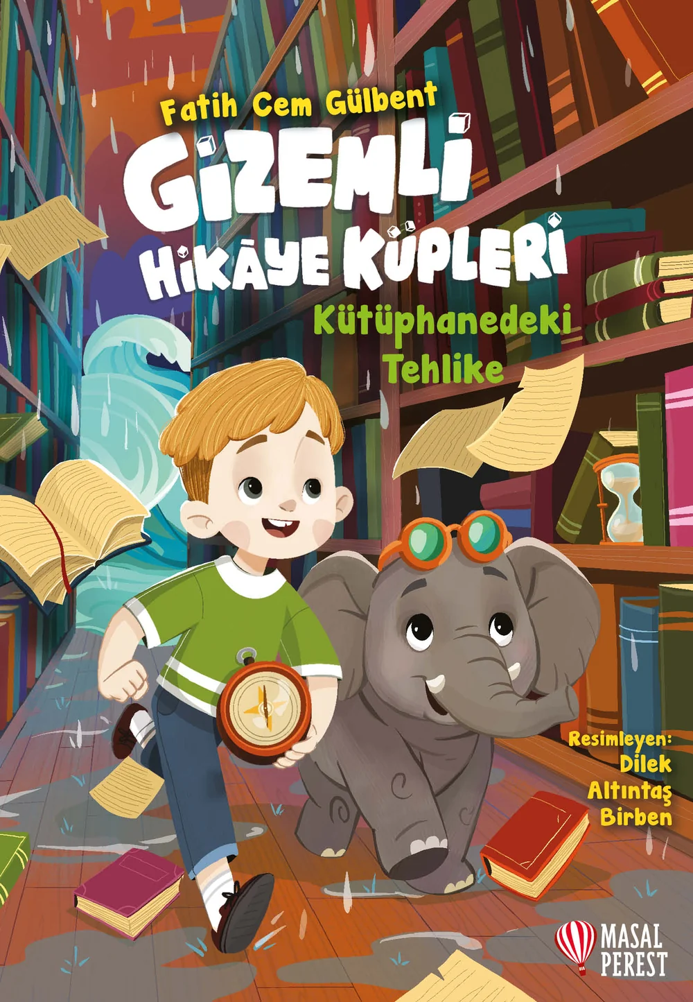 Gizemli Hikaye Küpleri: Kütüphanedeki Tehlike — cover