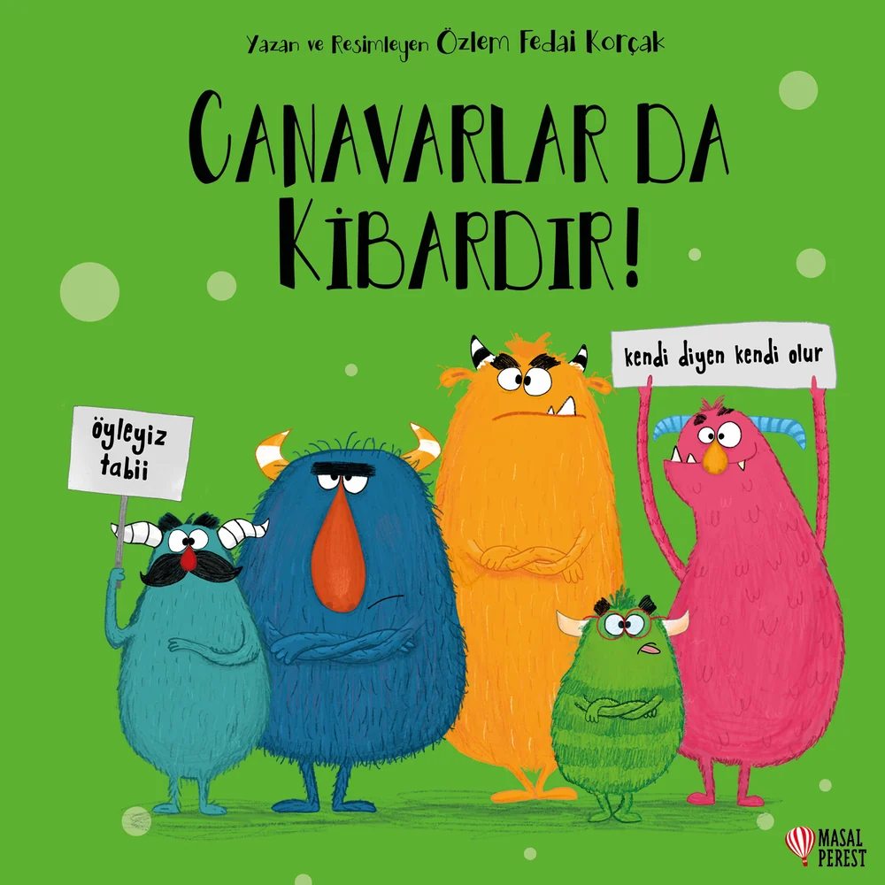 Canavarlar da Kibardır — cover