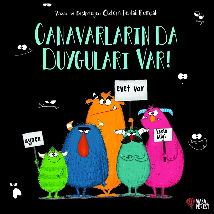 Canavarların da Duyguları Vardır — cover