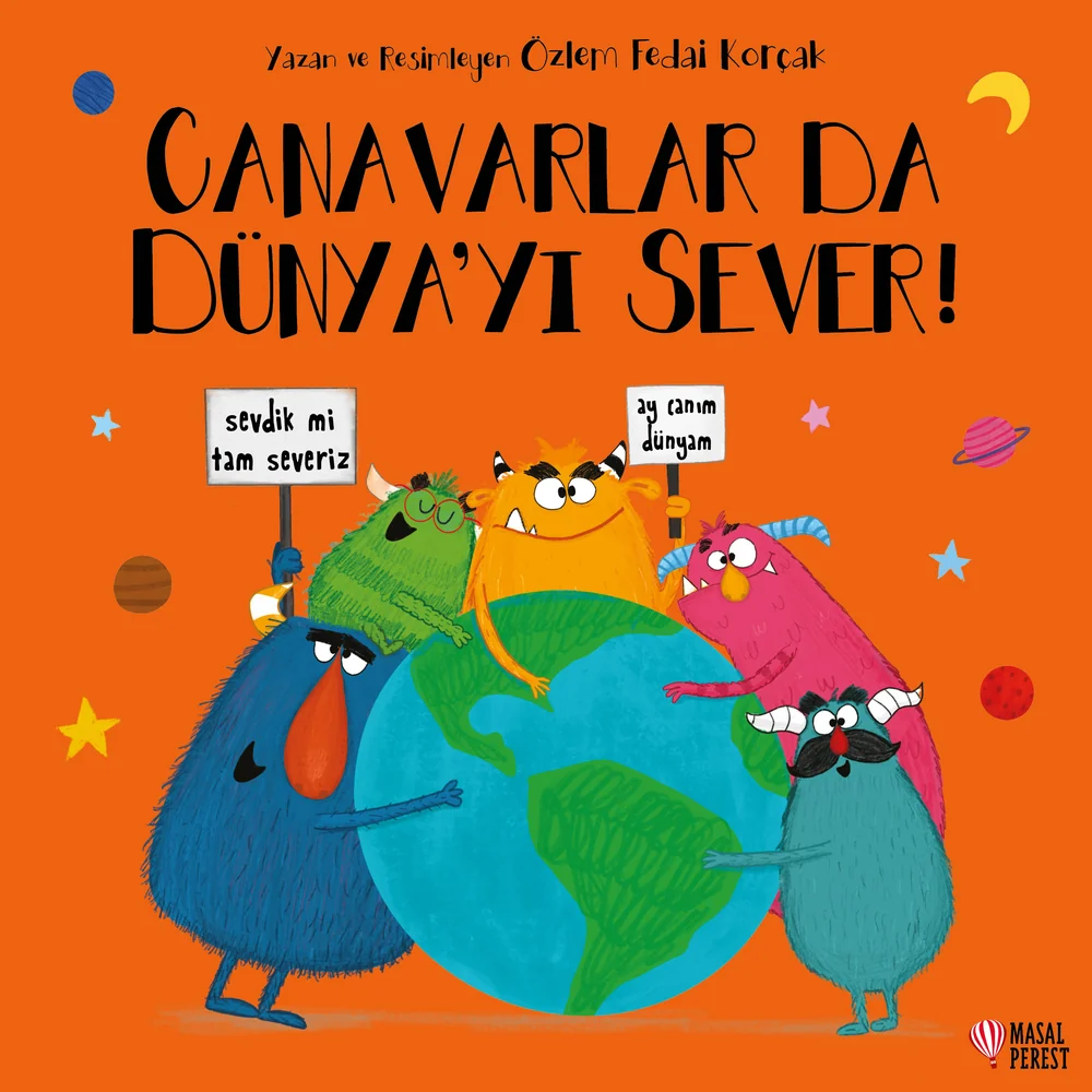 Canavarlar da Dünyayı Sever — cover