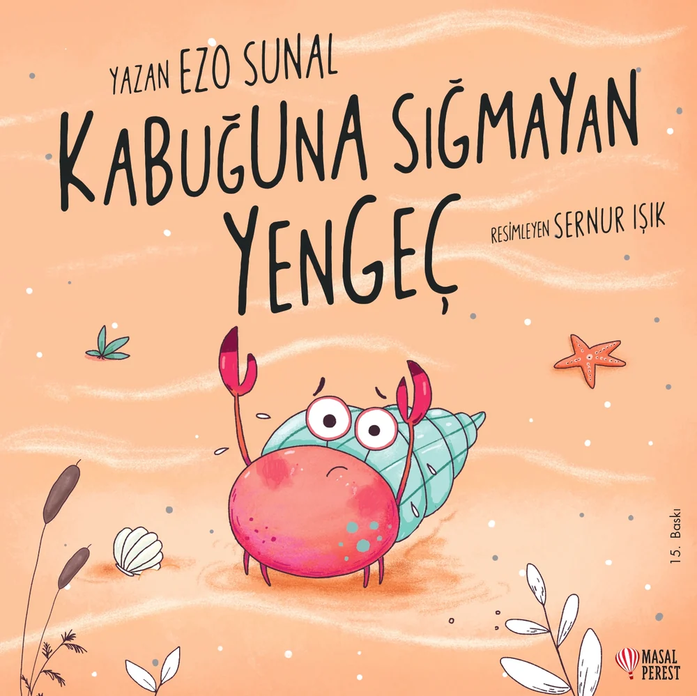 Kabuğuna Sığmayan Yengeç - Karnı Acıkan Kedi - Uykusu Kaçan Kaplumbağa - Yardımsever Kanguru - Mis Kokulu Kokarca -Kral Olmak İstemeyen Aslan - Evi Eriyen Kutup Ayısı - Sesini Arayan Zürafa - 8'li seri — cover