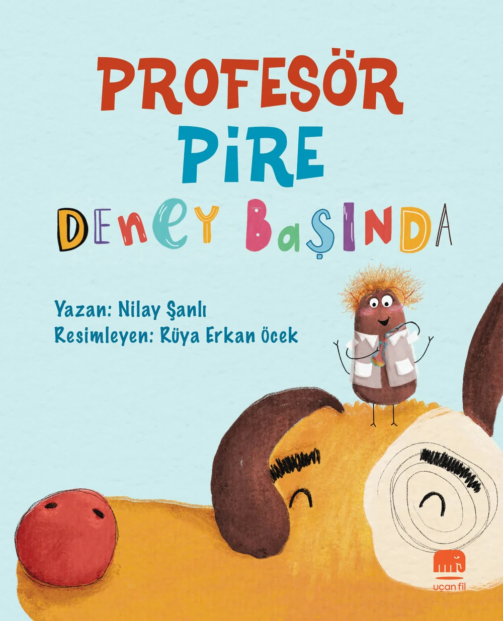 Profesör Pire Deney Başında — cover