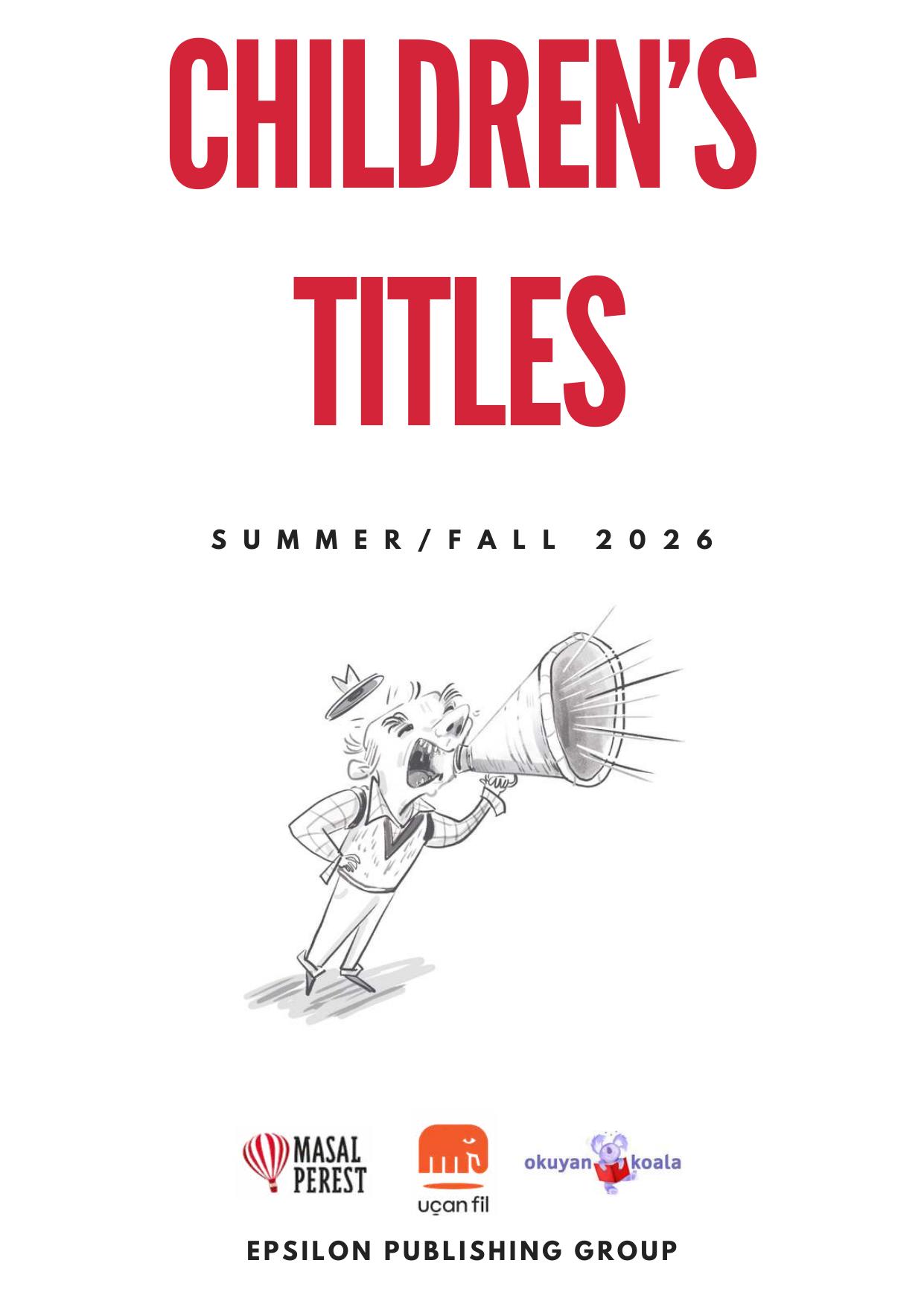Children's Titles 2026 — catalogue cover