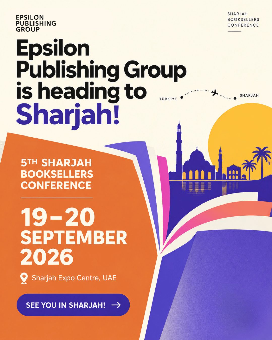 Epsilon Publishing Group at the Fifth Sharjah Booksellers Conference