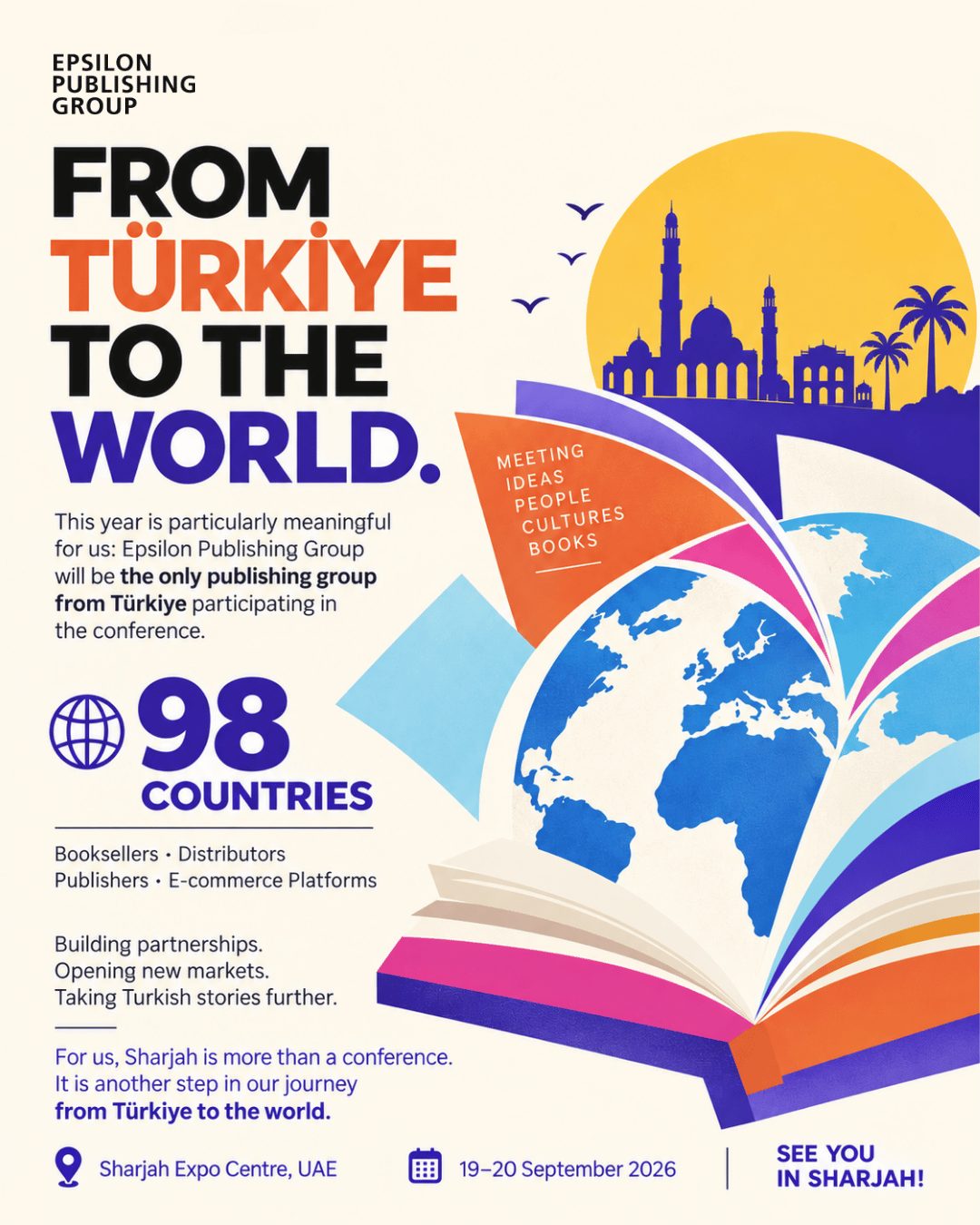From Türkiye to the world — Epsilon Publishing Group at Sharjah